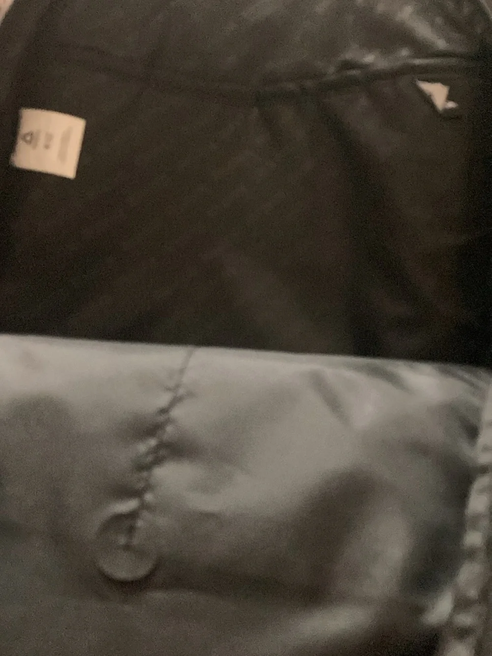 Reebok Black Backpack with Pink Logo and Trim